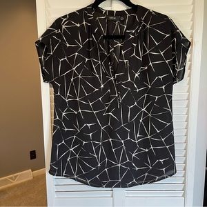 APT. 9 V-Neck Short Sleeve Blouse